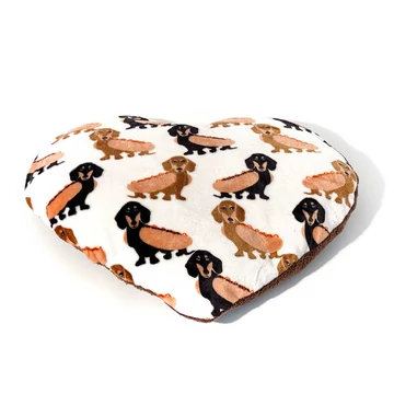 Szív alakú párna ( kb.60x50 cm )