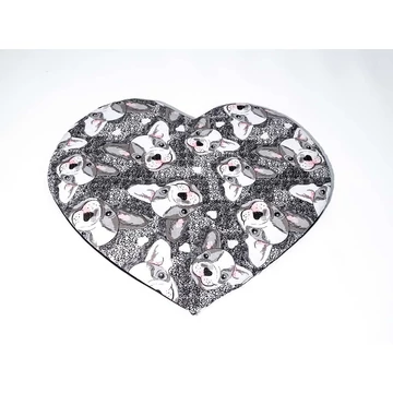 Szív alakú párna ( kb.60x50 cm )