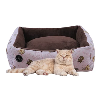 Cica fekhely, négyzet alakú  ( kb.62x62x24 cm ) Nagyobb testű cicáknak