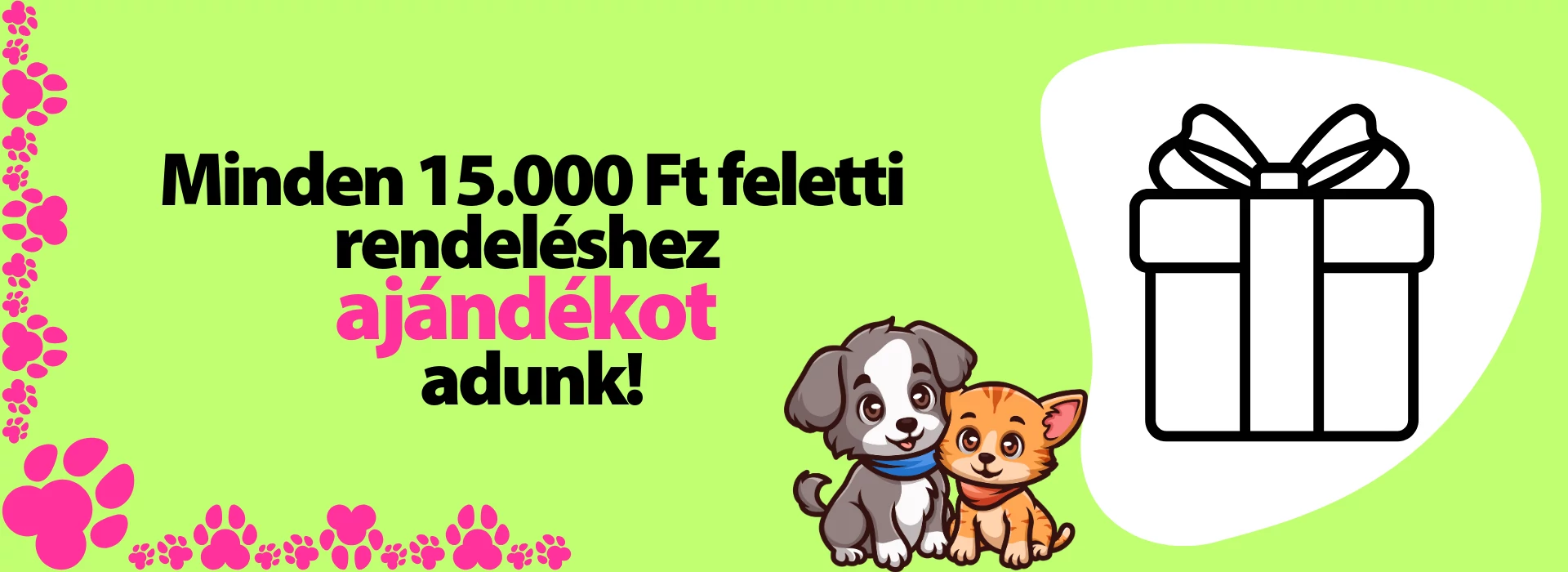 ajándék 15.000.- felett